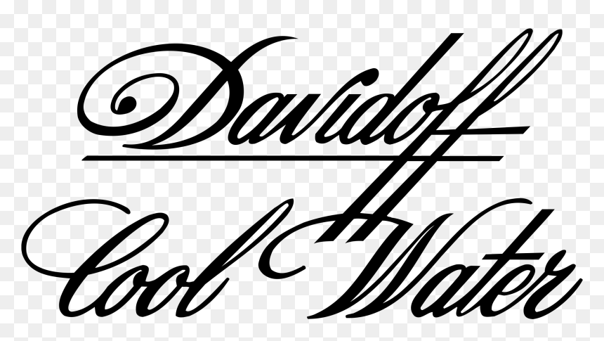 Davidoff Cool Water Logo, HD Png Download - cool png