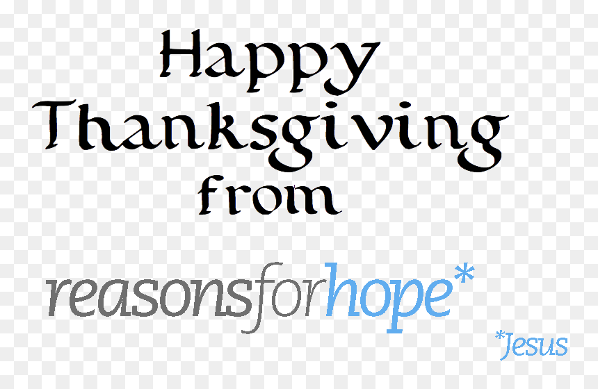 Calligraphy Fonts Clipart , Png Download, Transparent Png - happy thanksgiving png