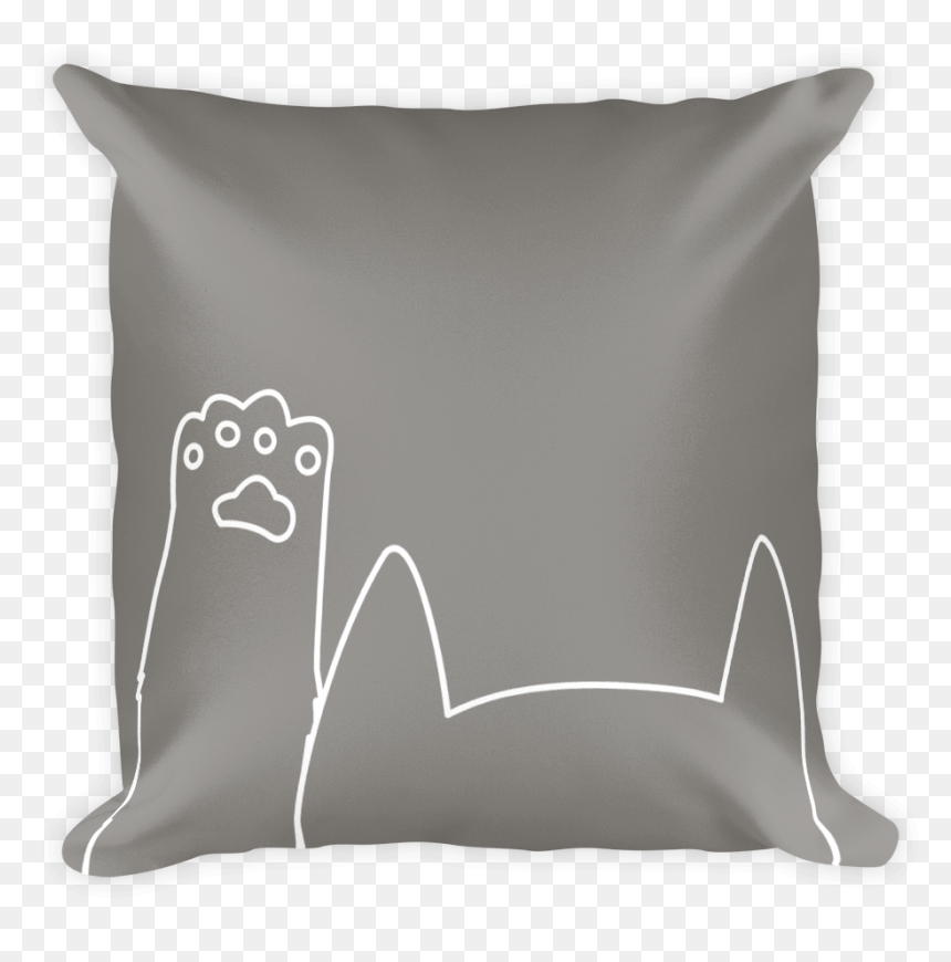 White Square Pillow Png - Cushion, Transparent Png - white square png