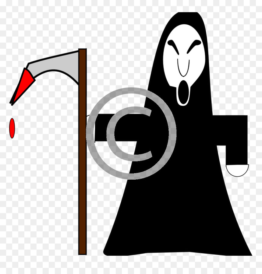 Death With Sickle Clipart Transparent, HD Png Download - reaper png