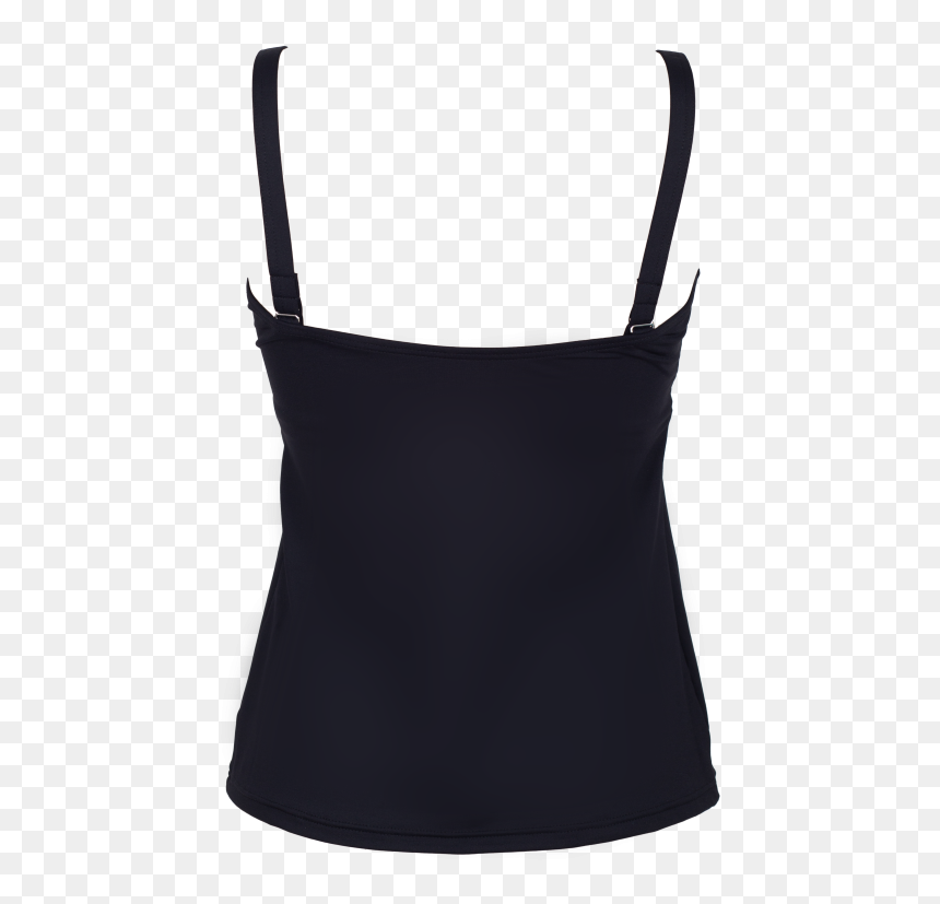 Black Pink Ribbon Tankini Top - Strap, HD Png Download - pink ribbon png