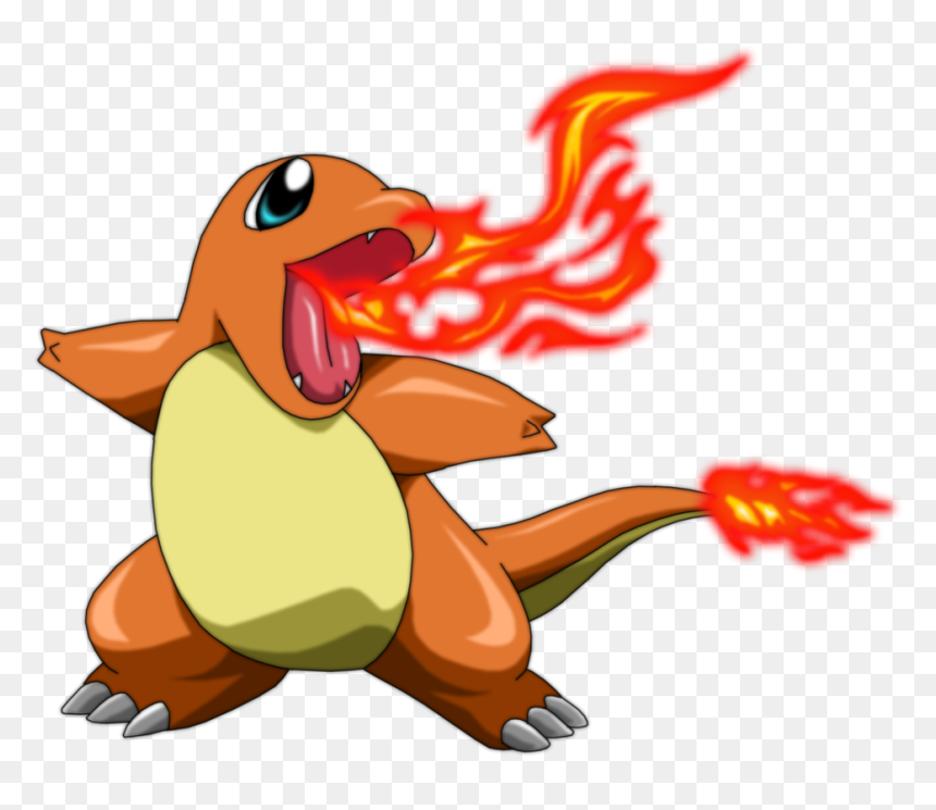 Lanzallamas By Uraharataichou On - Charmander Png Transparent, Png Download - charmander png