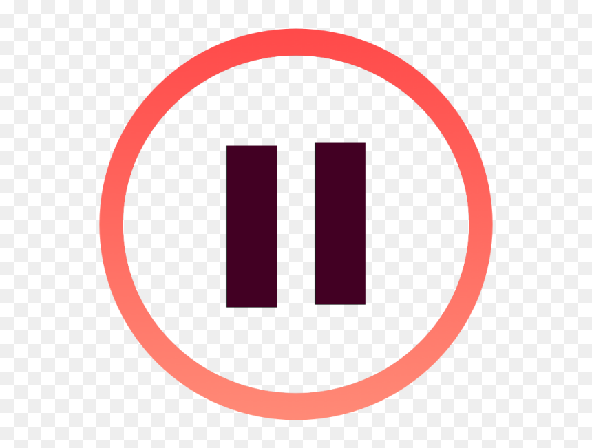 Pause Button, Pause Icon, But - Pause Logo Png Transparent, Png Download - pause button png