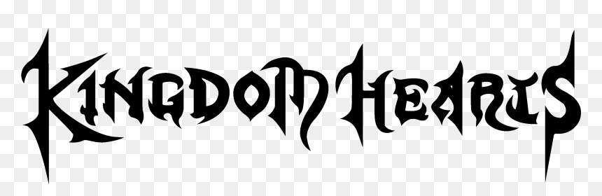Kingdom Hearts Wordmark The Fourth Game Of The Series - Graphics, HD Png Download - kingdom hearts png