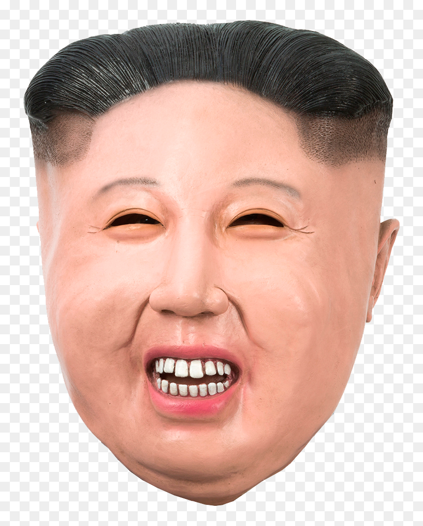 Lateksmaske I Form Av Kim Jong Un - Kim Jong Un Face Png, Transparent Png - kim jong un png