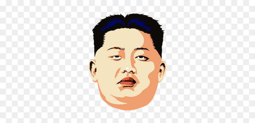 Kim Jong Un Head Png - Illustration, Transparent Png - kim jong un png