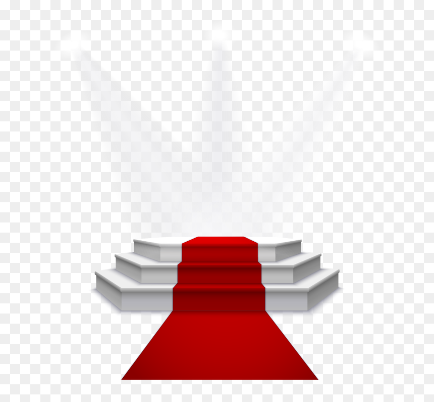 Red Carpet Stage Lighting Png - Christian Wedding Card Design, Transparent Png - stage png