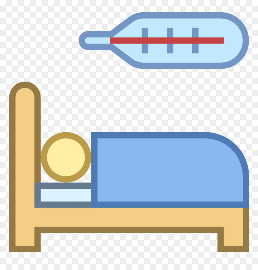 Transparent Person Icon Png Transparent - Sleeping In Bed Clipart, Png Download - plus png