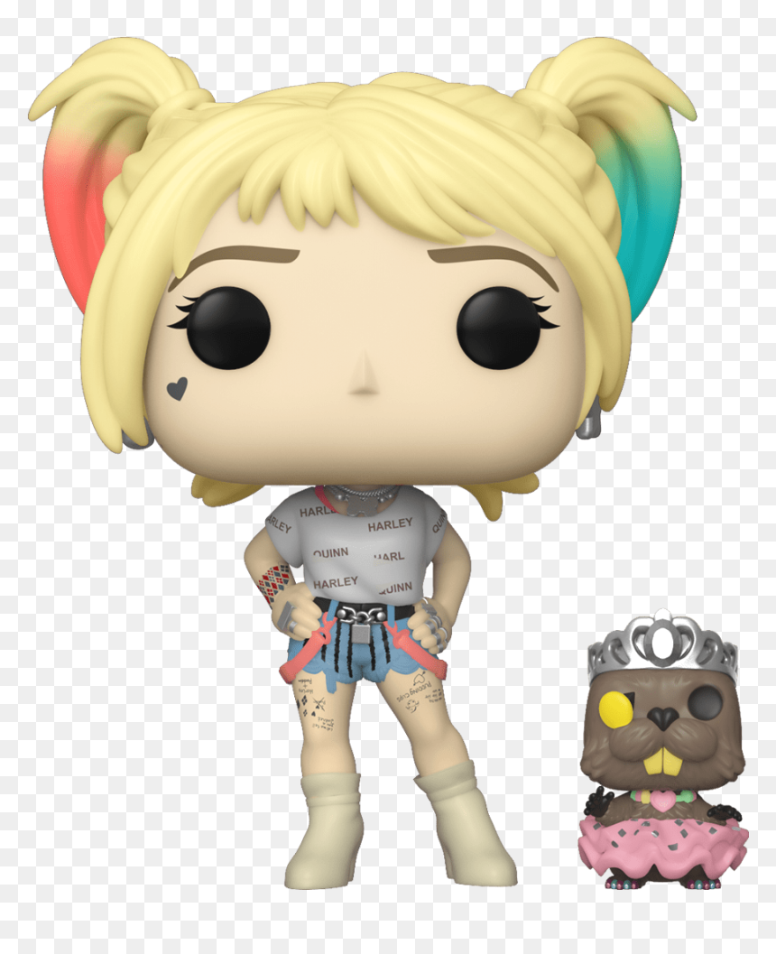 Harley Quinn Birds Of Prey Pop, HD Png Download - harley quinn png