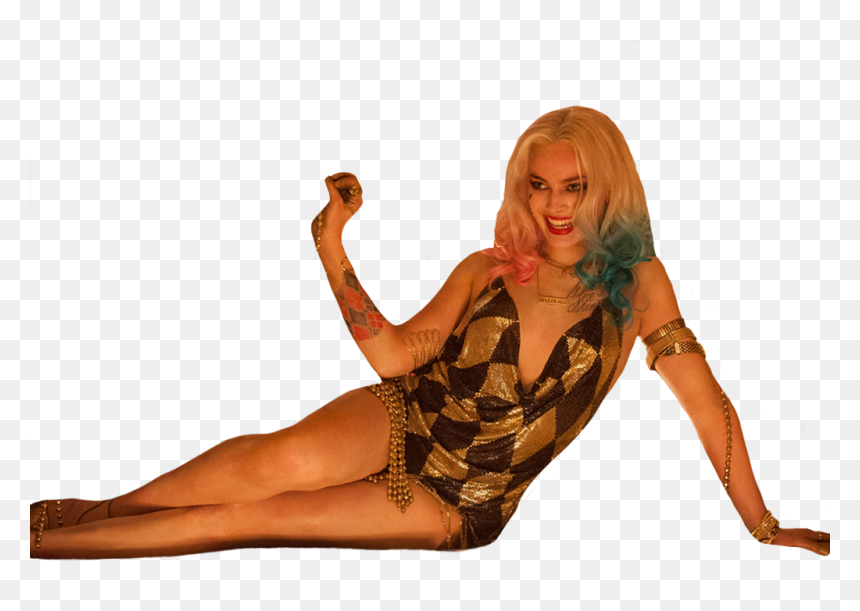 Margot Robbie Harley Quinn Png, Transparent Png - harley quinn png