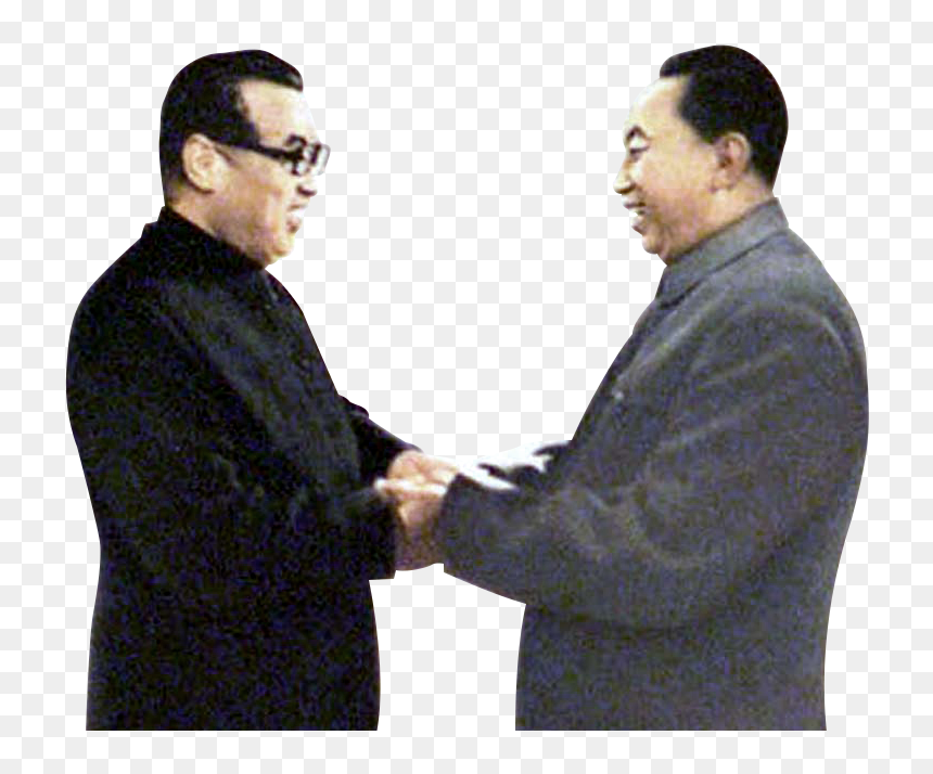 Holding Hands, HD Png Download - kim jong un png
