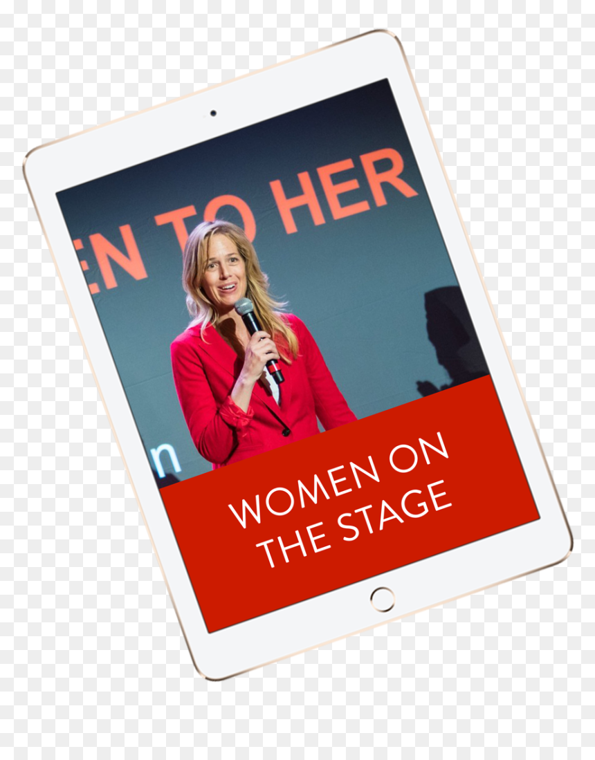 Women On The Stage - Gadget, HD Png Download - stage png