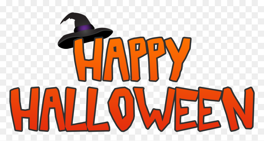 Happy Halloween Hat Png Name, Transparent Png - happy halloween png
