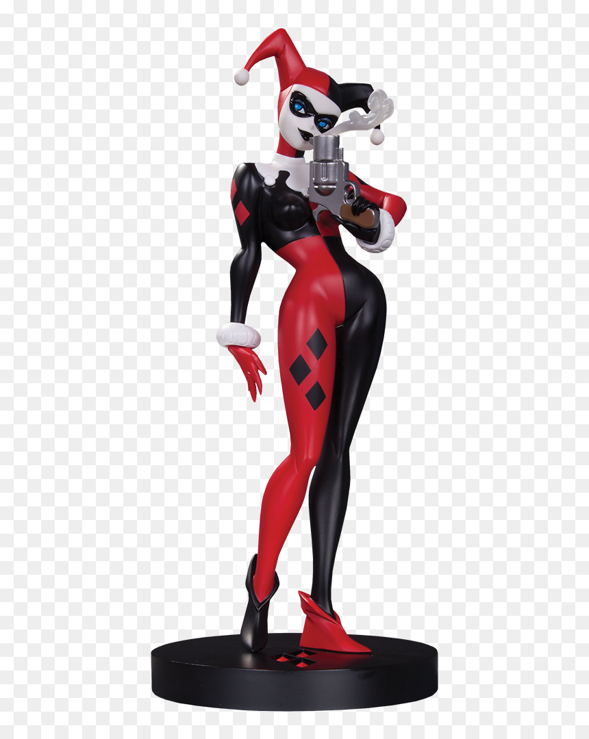 Harley Quinn Statue By Dc Collectibles - Harley Quinn Dc Collectibles, HD Png Download - harley quinn png