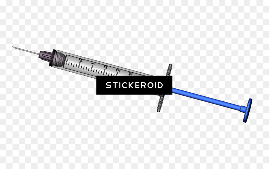 Syringe In Hand - Portable Network Graphics, HD Png Download - syringe png