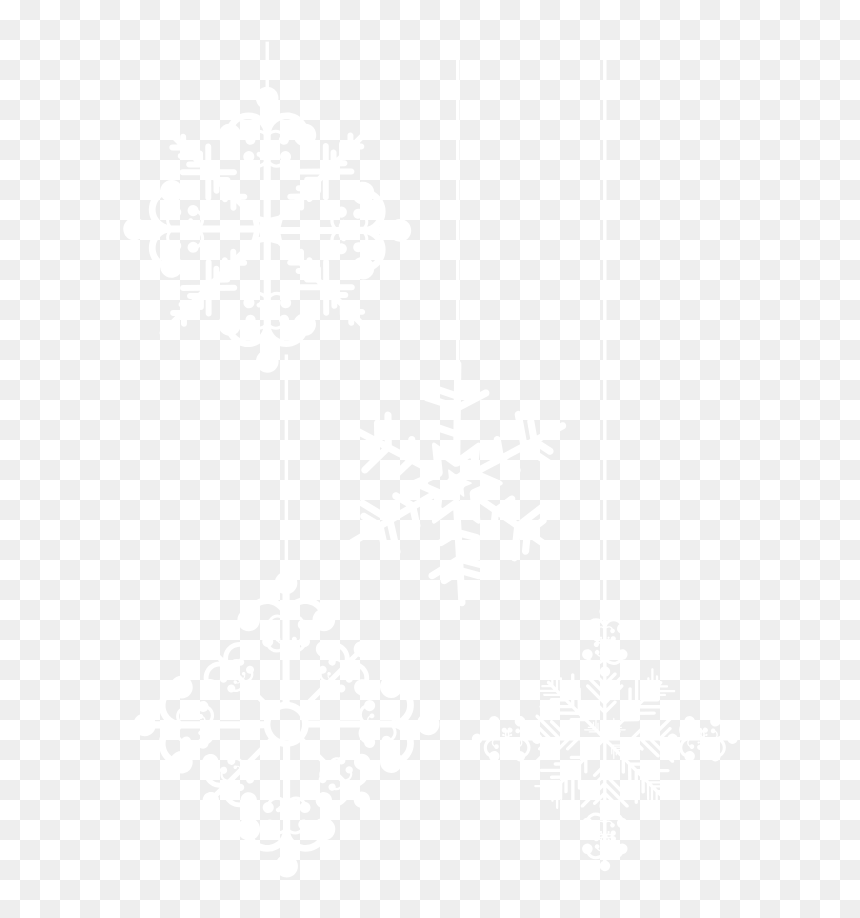 Beth O Leary Snowflakes - Johns Hopkins Logo White, HD Png Download - white snowflake png
