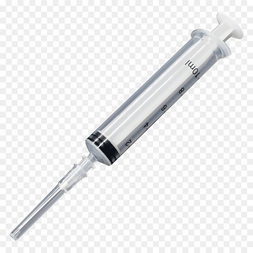 Chinese Animal Veterinary 10ml Plastic Needle Syringe - Syringe, HD Png Download - syringe png