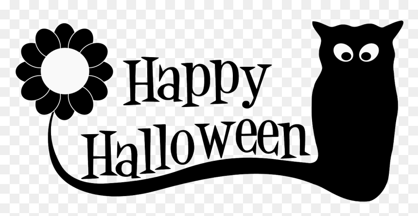 Free Vector Halloween, HD Png Download - happy halloween png