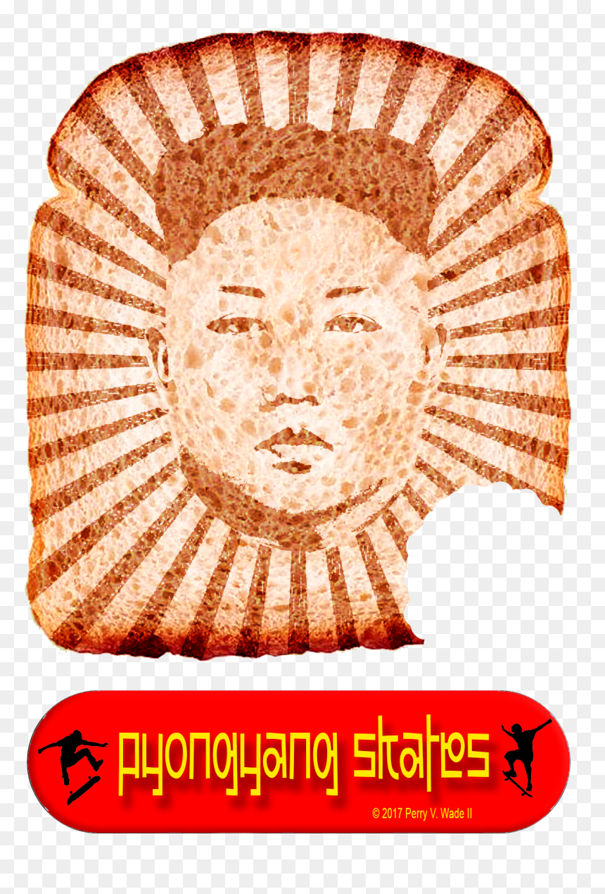 Kim Jong-un Toast Graphic Art By Perry V Wade - Illustration, HD Png Download - kim jong un png