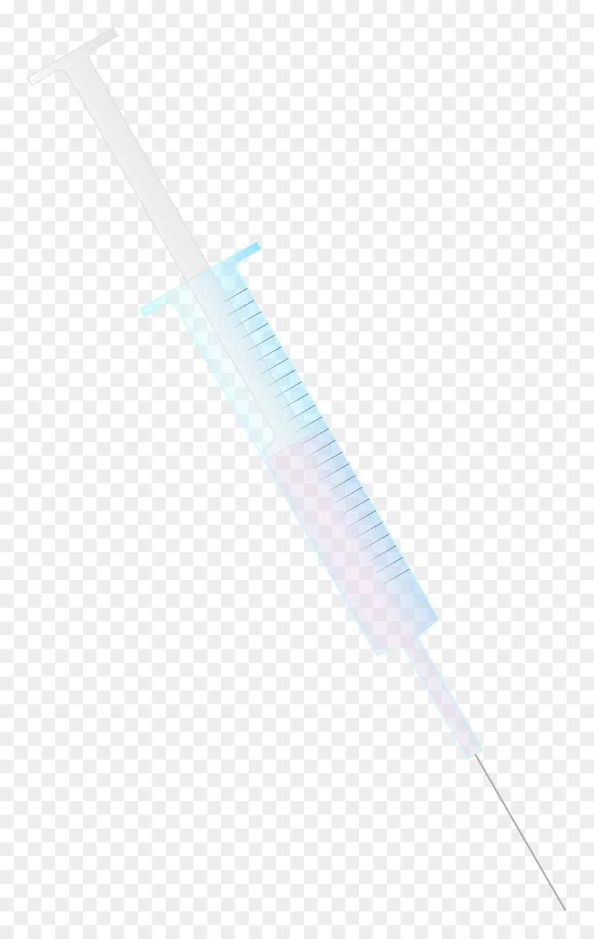 Agulha De Vacina Png, Transparent Png - syringe png
