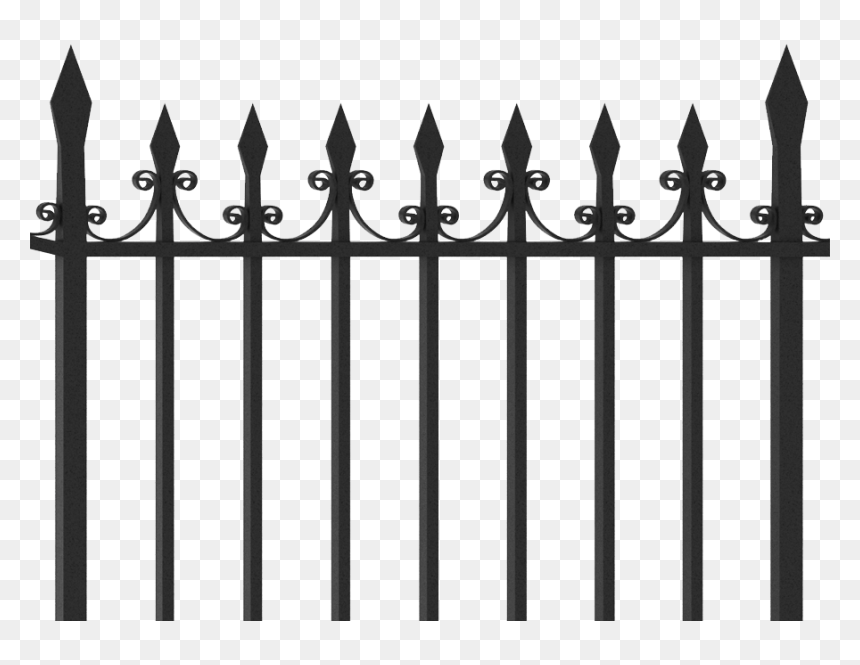 Cage-img1 - Fence Wrought Iron, HD Png Download - chain link fence png