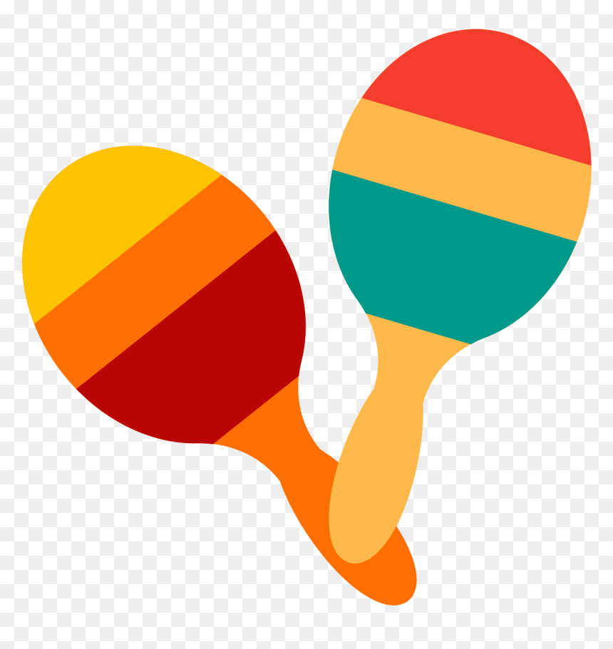 Transparent Background Maracas Clipart, HD Png Download - cinco de mayo png
