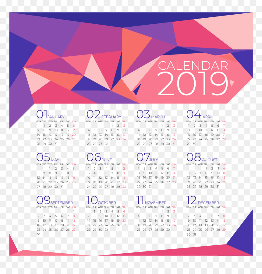 Calendario 2019 Freepik, HD Png Download - 15 august png