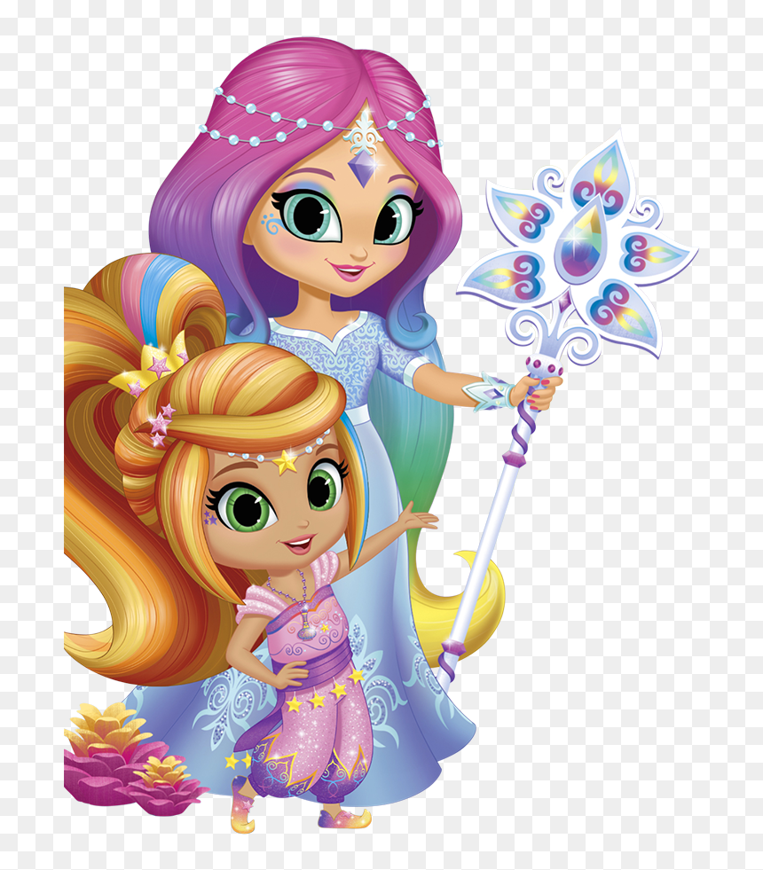 Shimmer And Shine Imma And Leah - Shimmer And Shine 2018, HD Png Download - shimmer and shine png