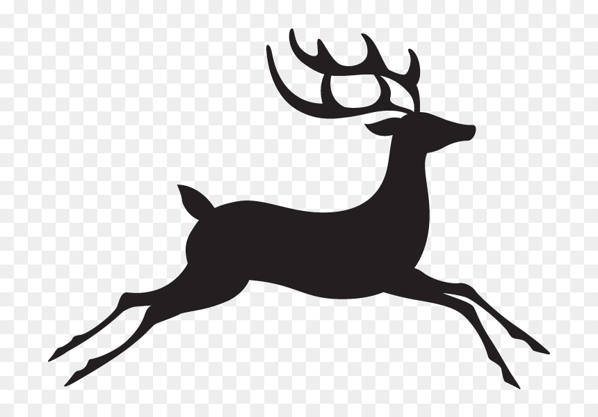 Reindeer Santa Claus Clip Art - Christmas Deer Png Transparent, Png Download - reindeer png