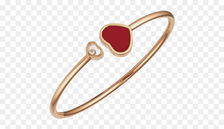 Happy Hearts @857482-5700 - Chopard Happy Diamonds Bracelet, HD Png Download - jewellery models png hd