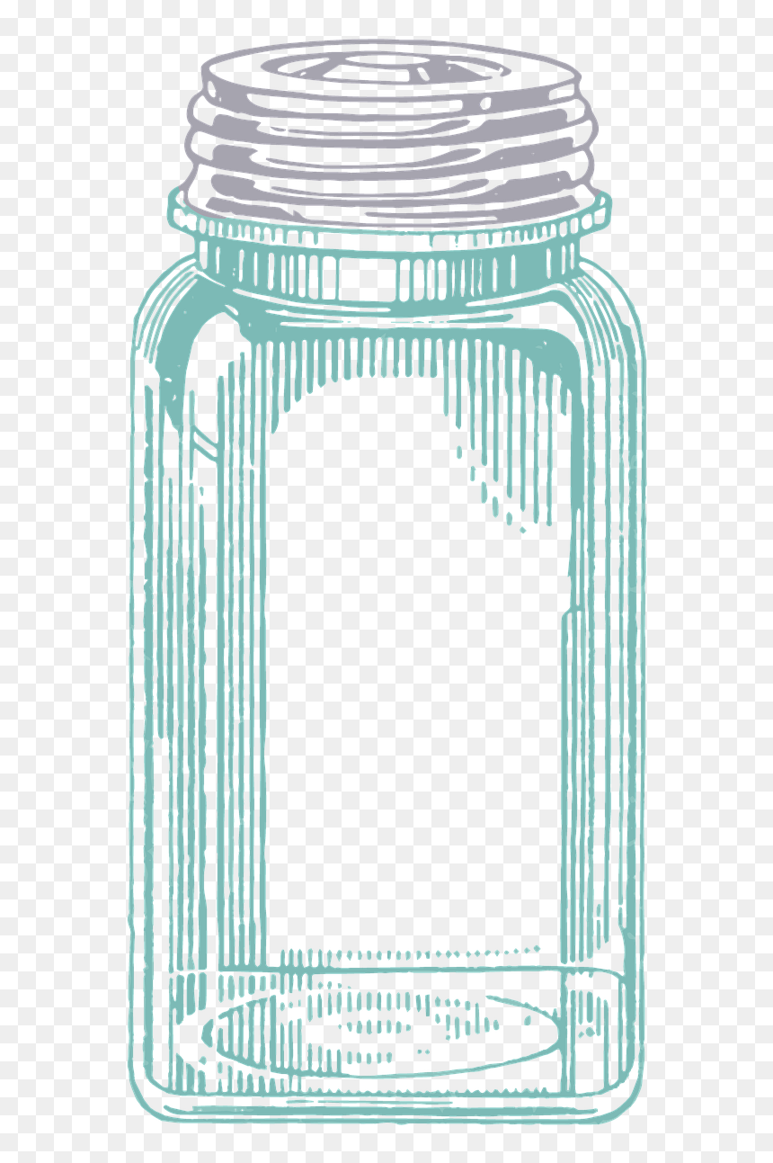 Mason Jar Clip Art, HD Png Download - mason jar png