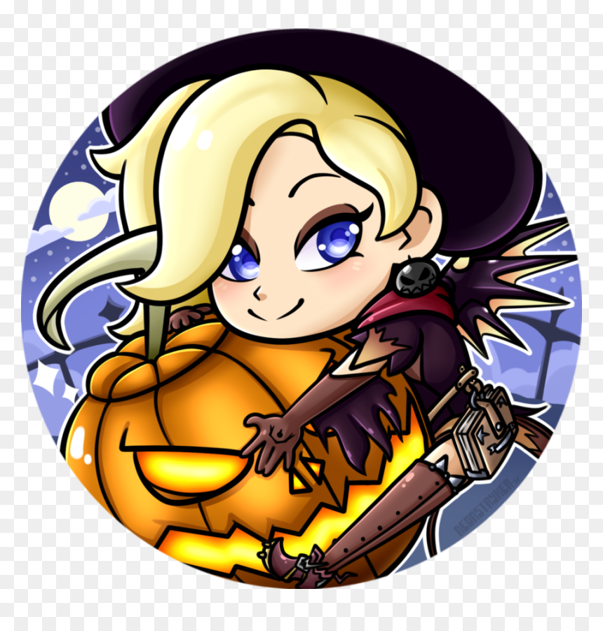 Halloween Mercy Icon By Neonstryker - Halloween Mercy Icon, HD Png Download - mercy png