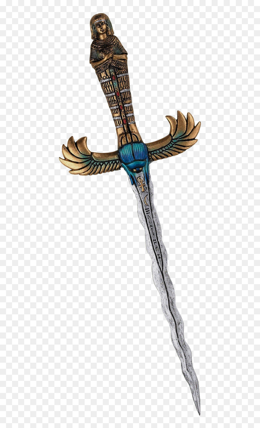 Dagger Png Pic - Egyptian Dagger Tattoo, Transparent Png - dagger png