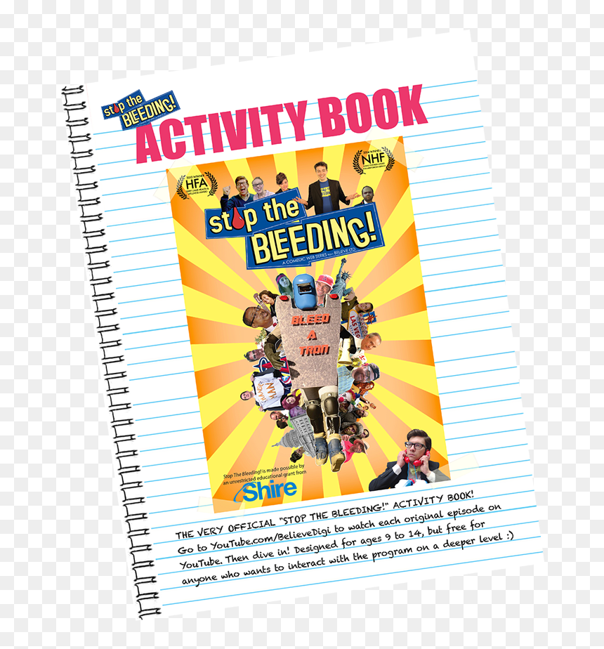 Stb Activity Book En - Poster, HD Png Download - stop png