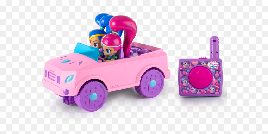 Shimmer And Shine Car, HD Png Download - shimmer and shine png