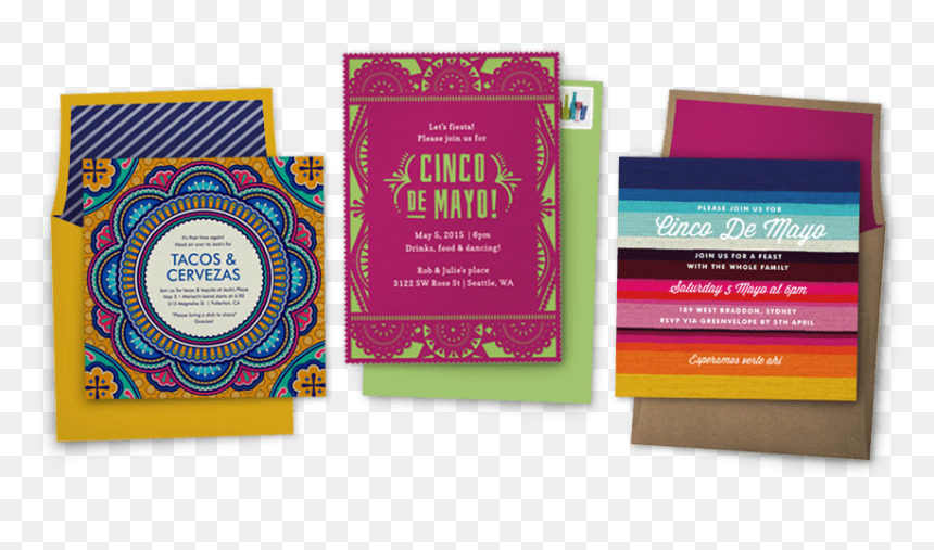 Cinco De Mayo Blog Post Invites - Book Cover, HD Png Download - cinco de mayo png
