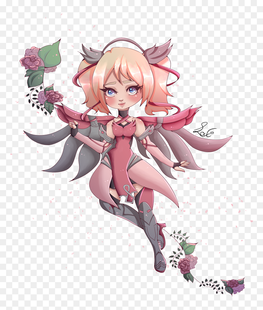 Mercy Pink Skin Transparent, HD Png Download - mercy png