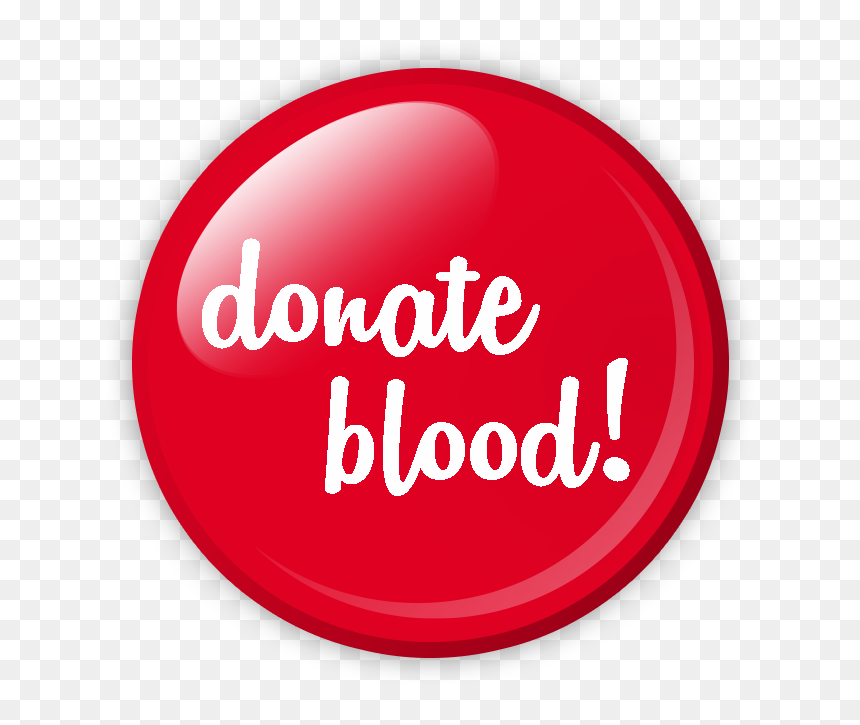 Donate Blood Red Blood Drop - Circle, HD Png Download - blood drop png