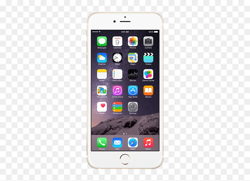 Thumb Image - Iphone 6 Gold Front, HD Png Download - cellphone png