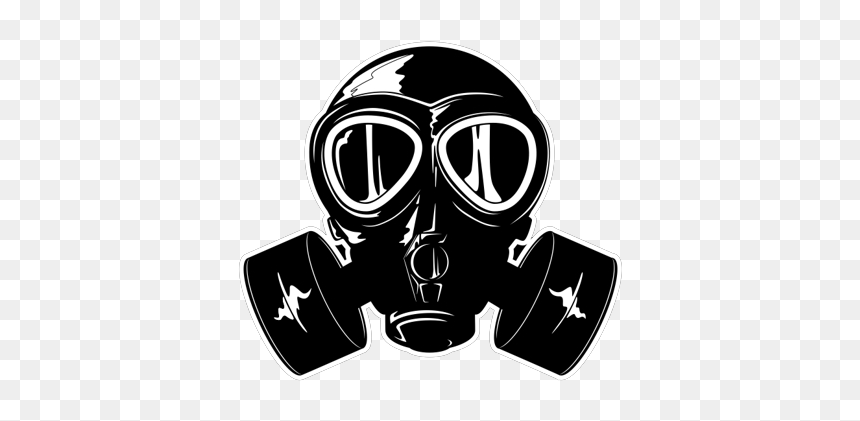 Gas Mask Cartoon - Gas Mask Illustration Png, Transparent Png - gas mask png