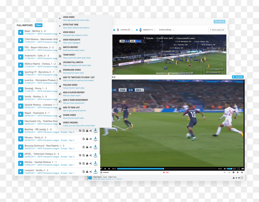 Football Video - Wyscout Video, HD Png Download - football player png