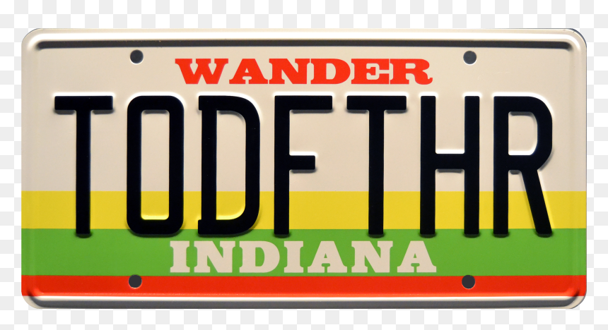 Todfthr License Plate On Stranger Things, HD Png Download - stranger things png