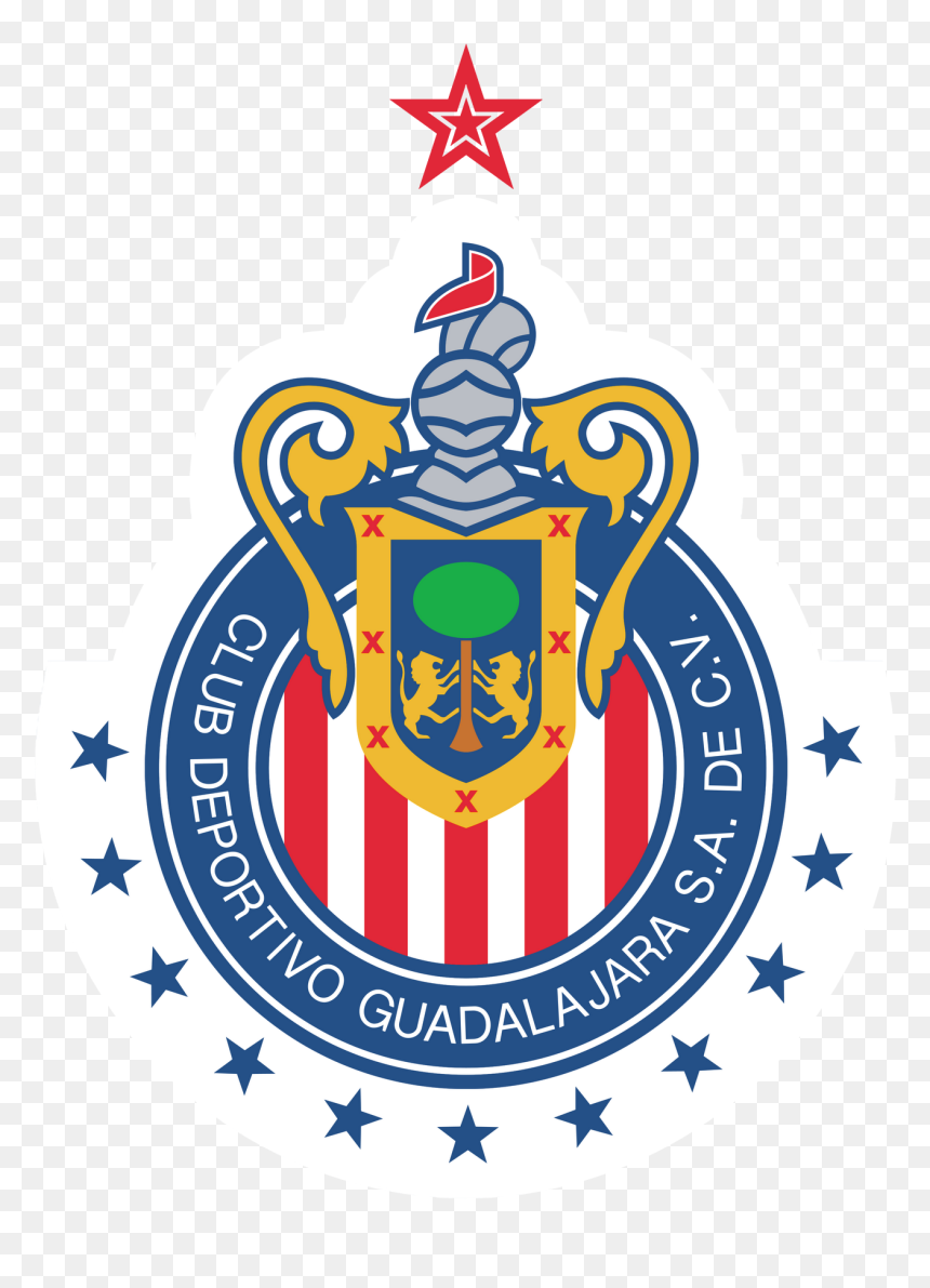 Chivas 12 Estrellas - Chivas Logo, HD Png Download - estrellas png