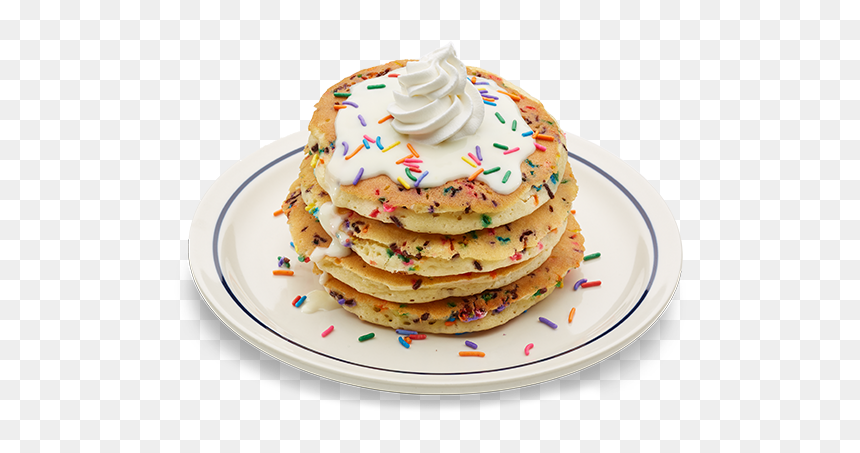 Pancake Cupcake Ihop, HD Png Download - pancakes png