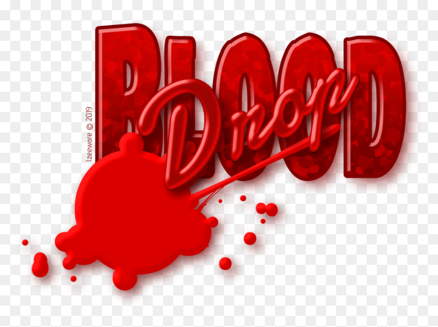 Graphic Design, HD Png Download - blood drop png