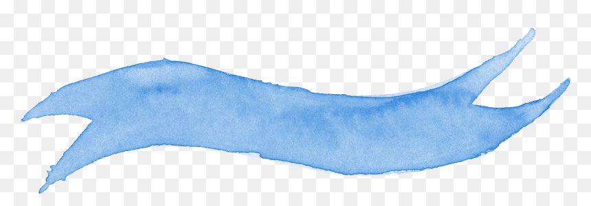 Free Download - Snow - Blue Watercolor Ribbon Png, Transparent Png - snow pile png