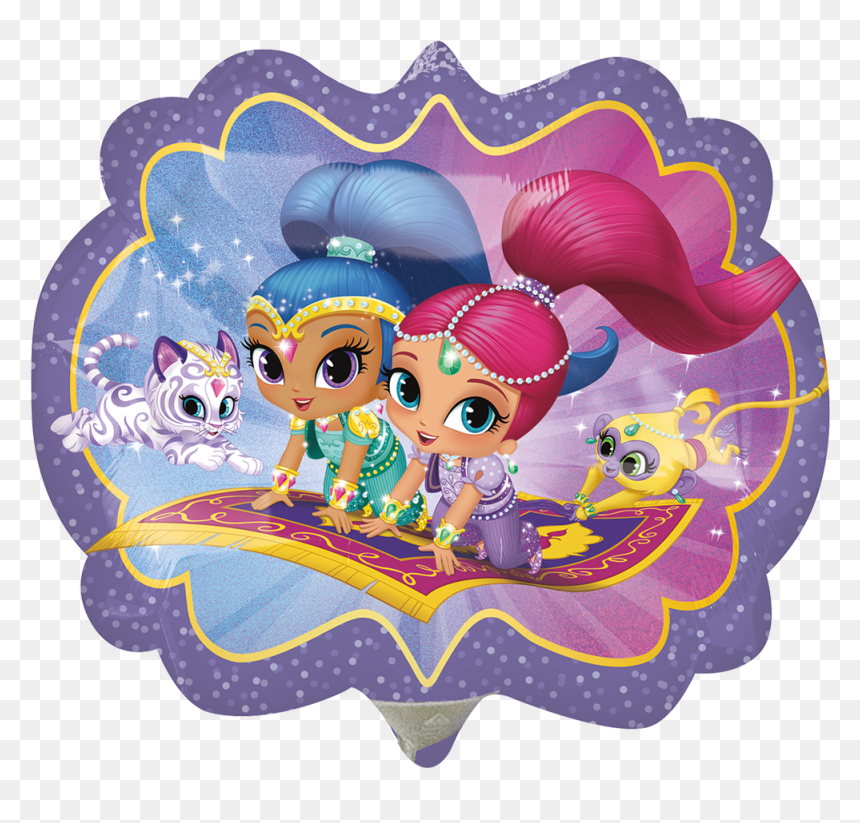 Shimmer And Shine Topper, HD Png Download - shimmer and shine png