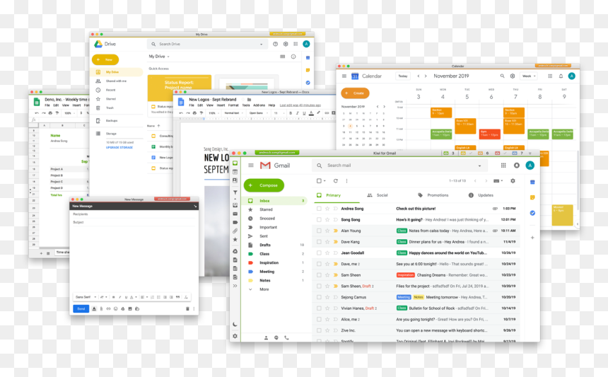 Screenshot, HD Png Download - gmail icon png