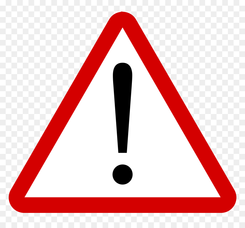 Warning Clip Arts - Ardoer Camping Duinoord, HD Png Download - warning png