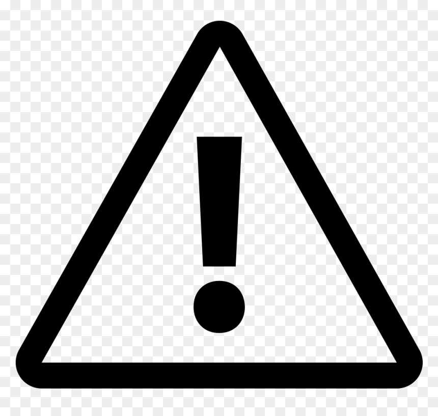 Warning - Warning Sign, HD Png Download - warning png